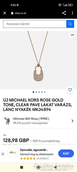 Action! Used michael kors necklace in good condition