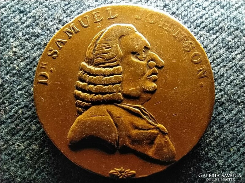 Anglia Warwickshire. Birmingham Dr. Samuel Johnson 1/2 Penny 1790 (id60702)