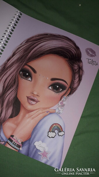 Quality - top model - make up - girly make-up artist creative sticker drawing book according to the pictures