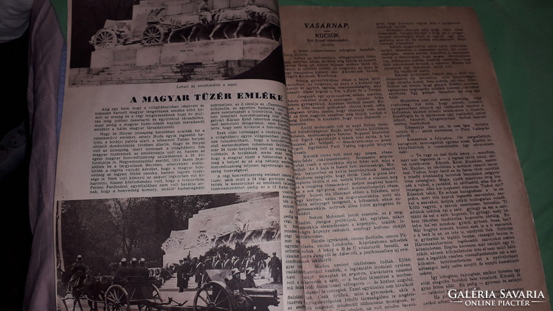 1930. augusztus 3. 31.szám  A PESTI HÍRLAP KÉPES VASÁRNAPJA hetilap képes újság a képek szerint