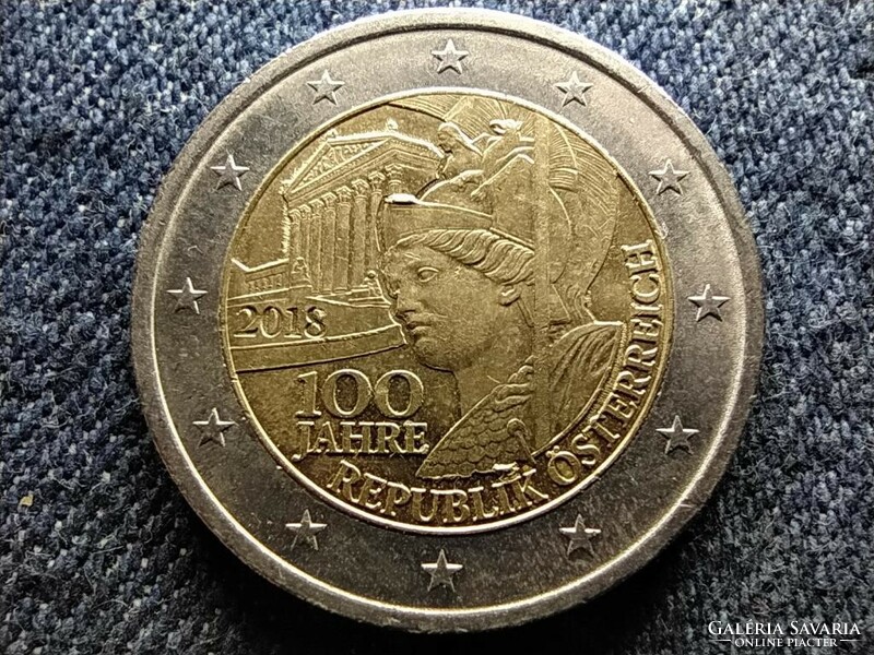 Ausztria 100 éves a köztársaság 2 Euro 2018 (id81593)