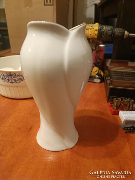 Beautiful special snow-white vase