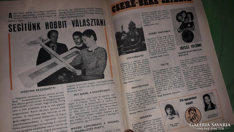 December 10, 1984. Compass, the newspaper of the officials of the Hungarian pioneer association, according to the pictures