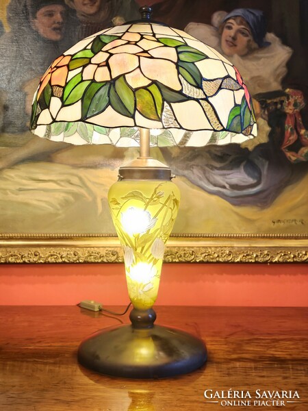 Amazing glass lamp (table lamp)