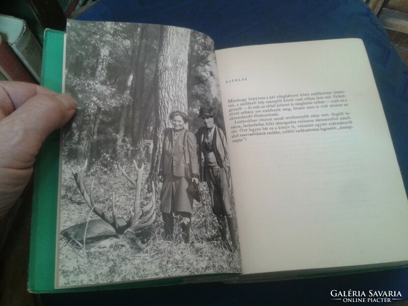 Hunting!!! Zsigmond Széchenyi az:yünnepnapok 1965 fiction publishing house second expanded edition