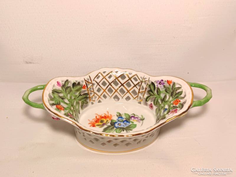 Bowl with Herend handles