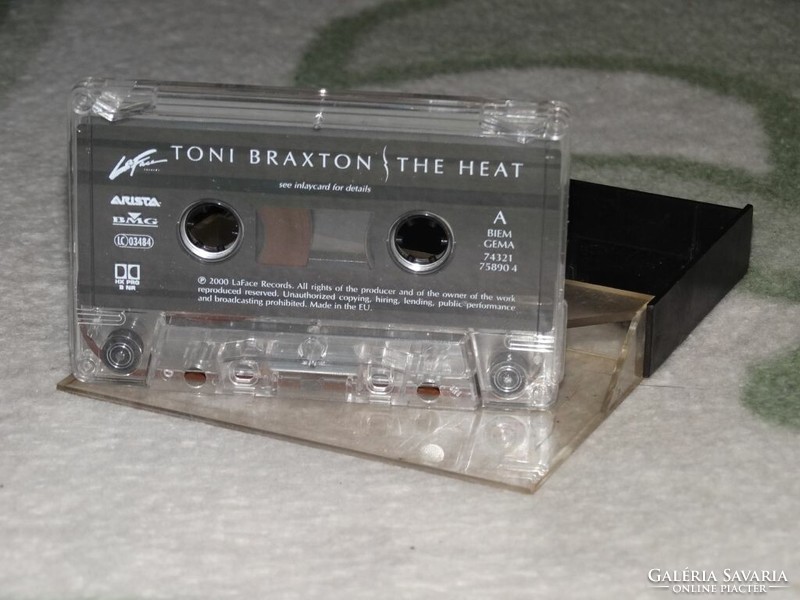 Toni Braxton The Heat audio kazetta eredeti 2000