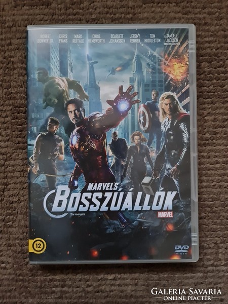 Marvel film pack, Bosszúállók, Vasember 1-2 5 DVD, Avengers, Iron Man