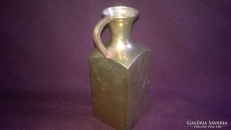 Copper jug, spout 10. - Rarer, square