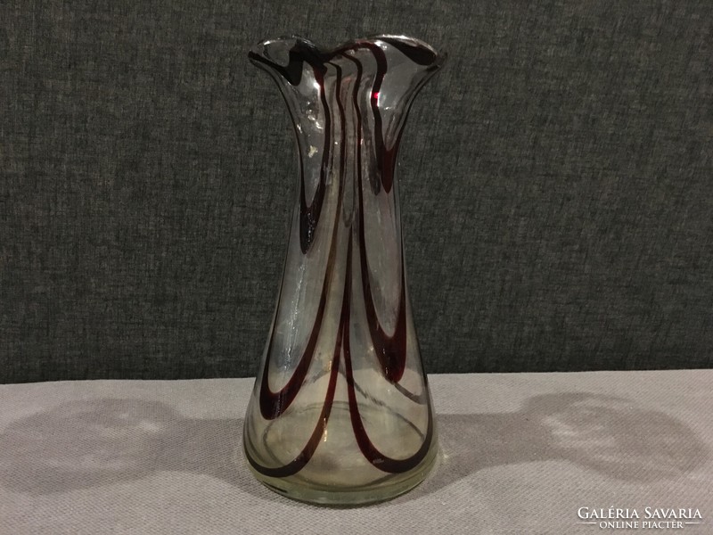 Antique Czech art deco vase in perfect condition!!! 21.5X10cn!!