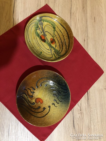 Sarkadi wall plates / craftsman ceramics