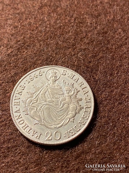 20 krajcár 1846B aUNC