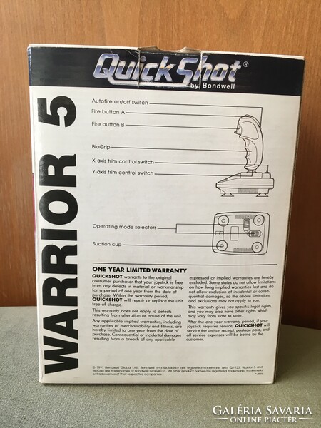 Quick Shot Warrior 5 retró joystick