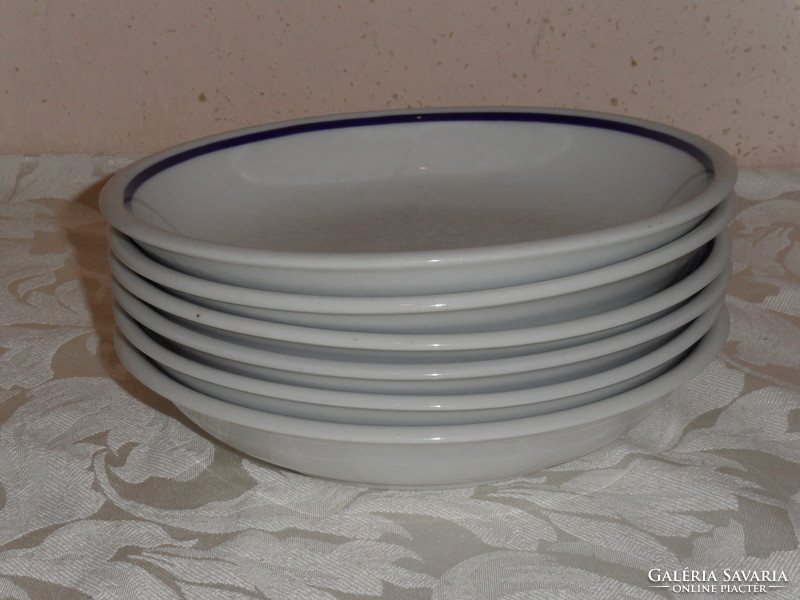 Zsolnay porcelain vegetable plate (6 pcs.)