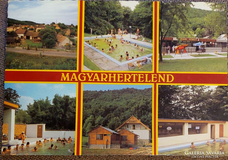 Postcard, Magyarhertelend.