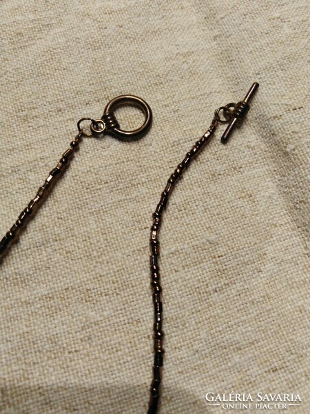 Amber, women's necklace - minimalist style