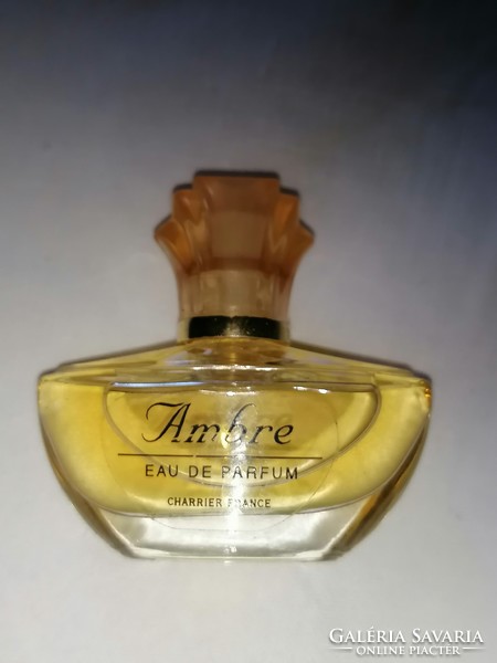 Very rare vintage ambre eau de parfum from charrier france mini 5 ml, full 510.
