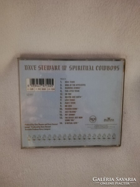 Dave Stewart and the spiritual cowboys cd 1990   15.