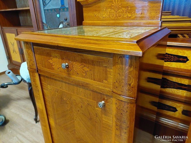 Pair of Biedermeier nightstands restored
