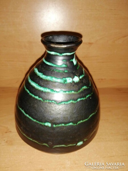 Bodrogkeresztúr ceramic vase - 15 cm (10/d)