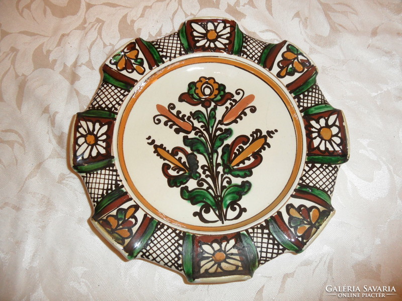 Korondi, János Józsa ceramic wall plate (28.5 cm)