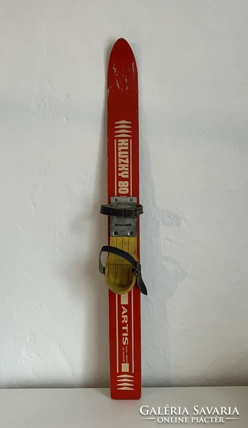 Kluzky 80 - artis children's wooden skis, for decoration