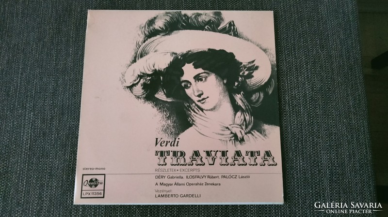 Verdi Traviata - hanglemez
