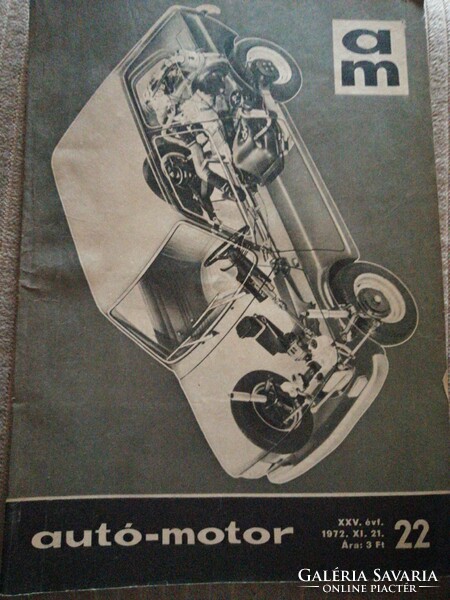 Autó-motor újság 1972.22.sz.