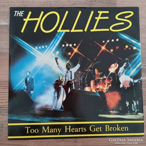 The hollies... Vinyl record / too many hearts get broken
