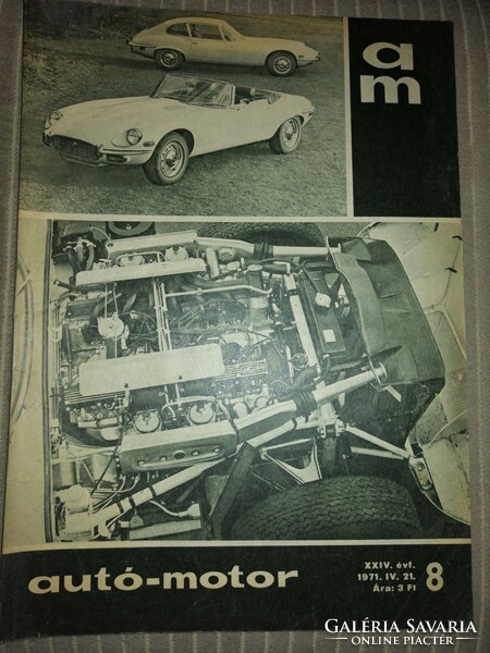 Autó-motor újság 1971.8. sz.