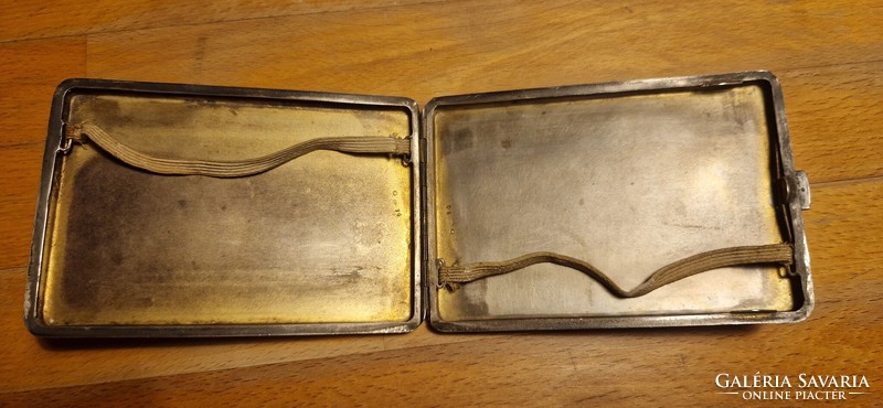 Vienna Art Nouveau silver cigarette case