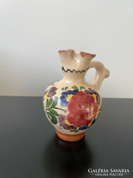 Small floral jug