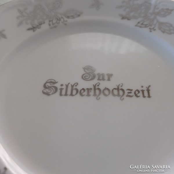 Bavarian winterling breakfast set made for a silver wedding.
