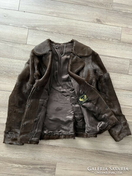 A wonderful luxury mink coat