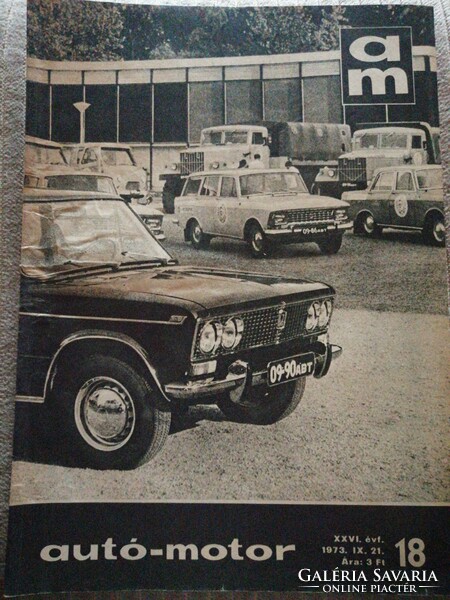 Autó-motor újság 1973. 18.sz.