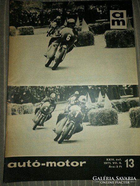 Autó-motor újság 1971.13.sz.