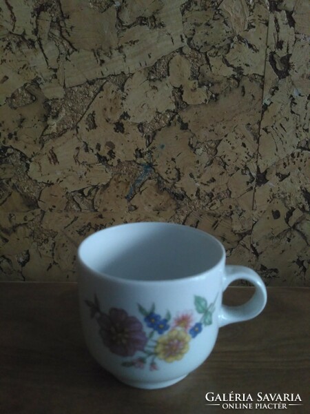Alföldi virágos kávés csésze