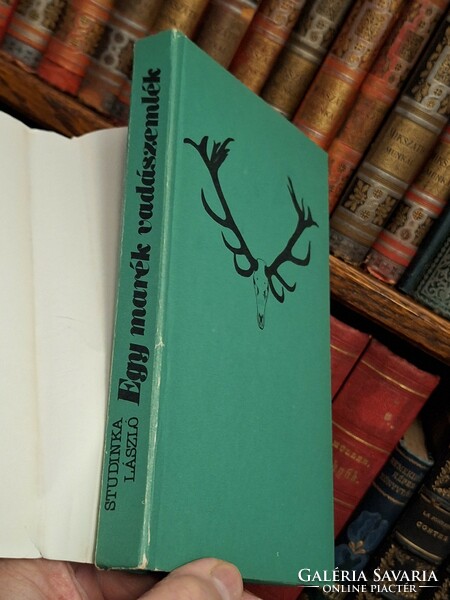 1964   -extra szép gyűjtői, boritós STUDINKA LÁSZLÓ: EGY MARÉK VADÁSZEMLÉK-- GONDOLAT