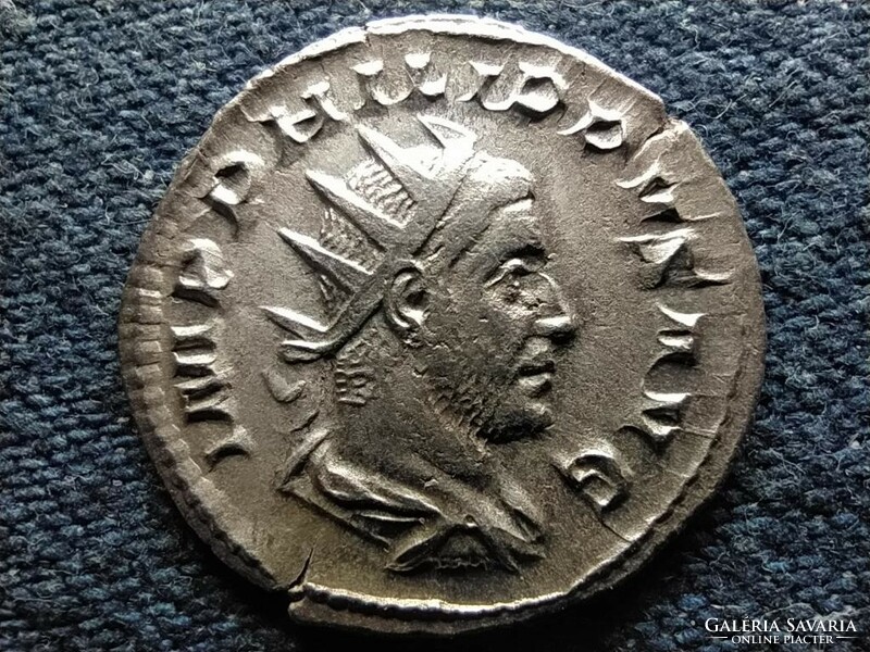 Római Birodalom I. Philippus (244-249) Ezüst Antoninianus RIC 8 NOBILITAS AVGG (id53041)