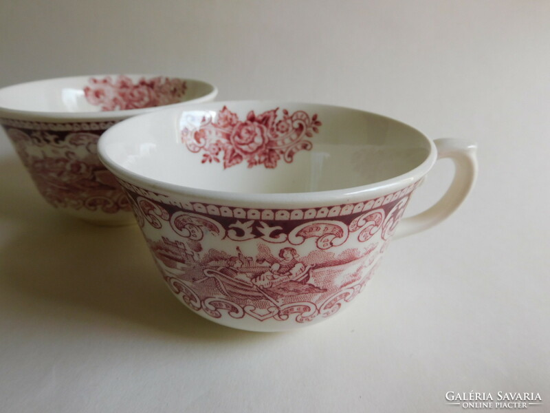 Royal sphinx maastricht 1920 tea cups with old cambridge pattern