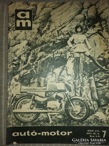 Auto-motor newspaper 1971.7. S.