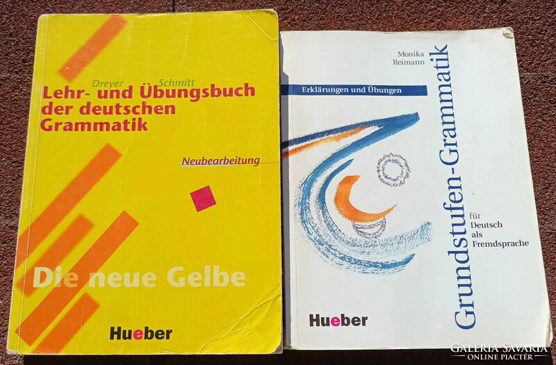 Grundstufen-Grammatik és Lehr und Übungsbuch der deutschen Grammatik nyelvkönyvek egyben !