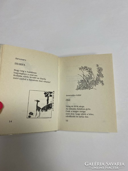 Telehold Kosztolányi Dezső fordításai Helikon kiadó 1989 kisméretű könyv