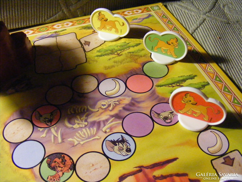 The Lion King board game with rules in German disney -schmidt spiele