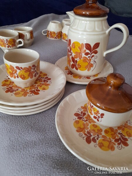 Ceramic tea set, for 6 people