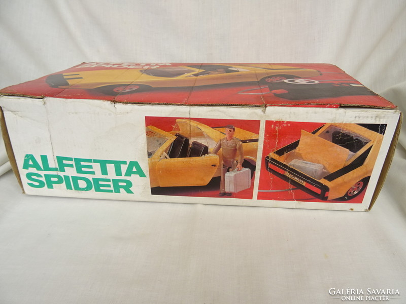 Anker alfetta spinner in its own box with man and camping equipment