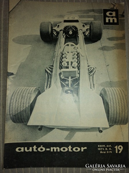 Autó-motor újság 1971.19.sz.