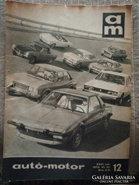 Autó-motor újság 1973. 12.sz.