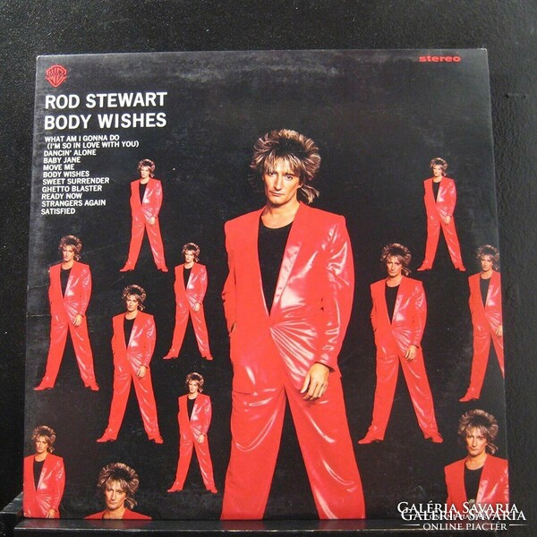 Rod Stewart - Body Wishes - Warner Bros. Records LP lemez