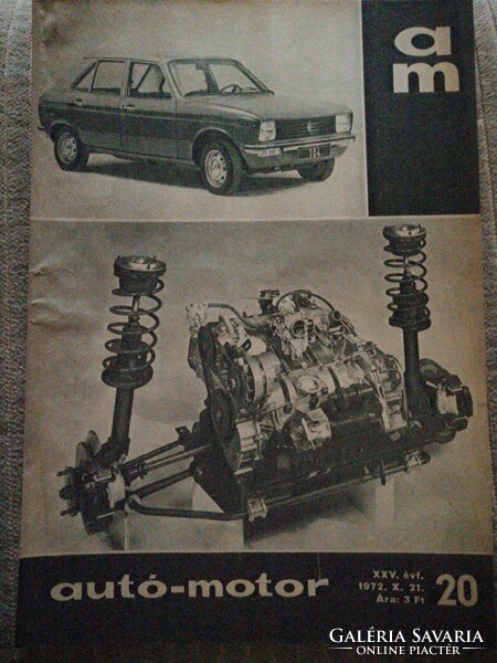 Autó-motor újság 1972.20.sz.